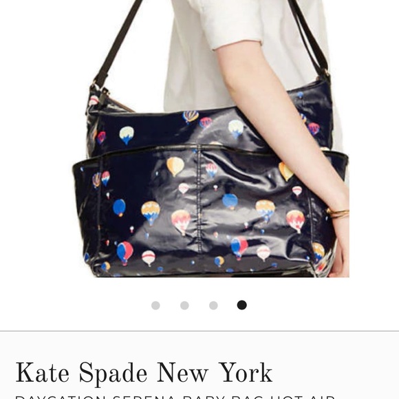 Kate Spade NEW YORK Hot Air Balloon Baby Bag